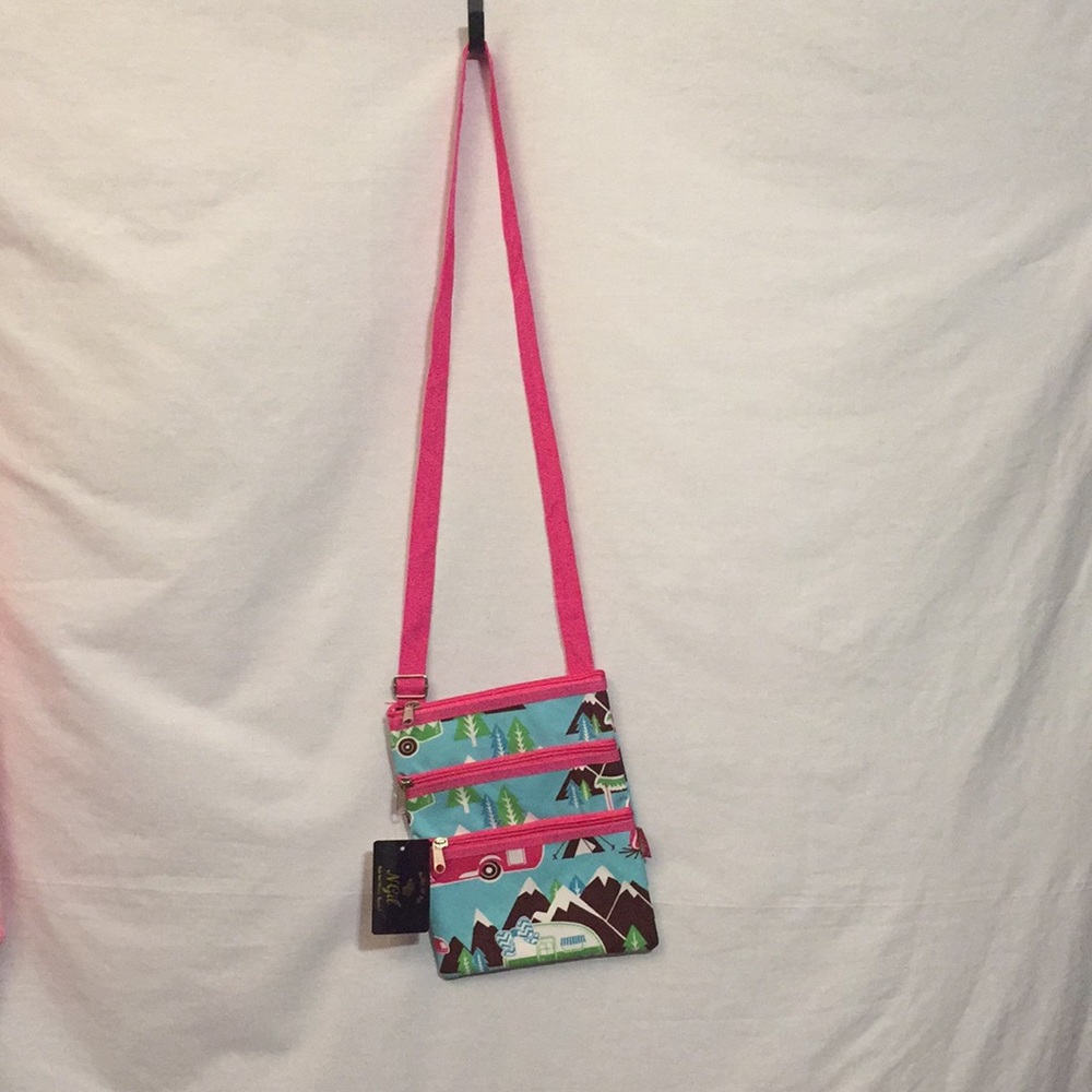 NWT Small Camper Crossbody Purse